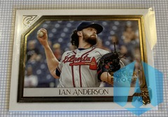 2021 Topps Gallery Printer Proof RC #9 Ian Anderson Atlanta Braves
